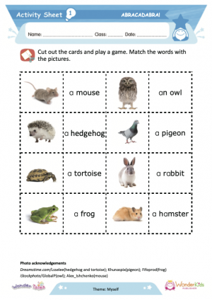 Wonder Tales - Abracadabra Activity Sheets