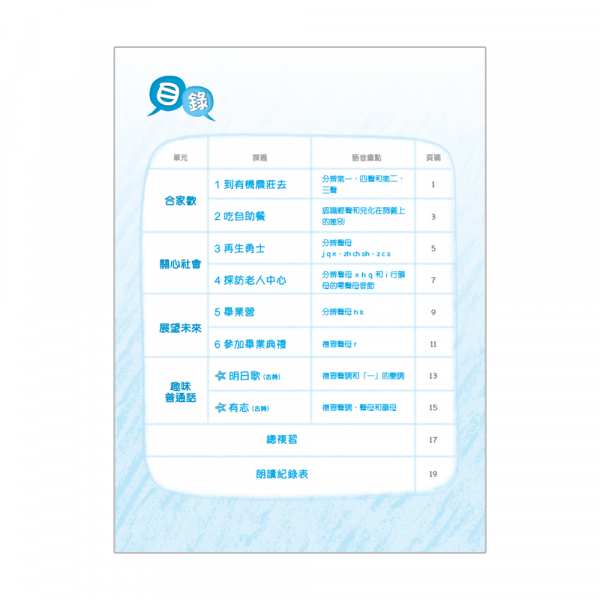 小學來說普通話作業六下（第四版＿19）