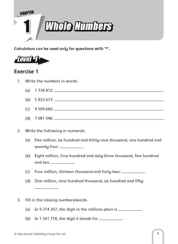 P5 Intensive Maths Drills (Revised)