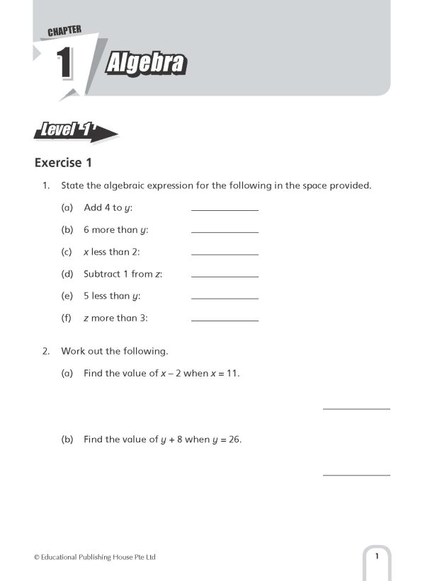P6 Intensive Maths Drills (New Syllabus)