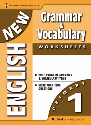 P1 New English Grammar & Vocab Worksheet