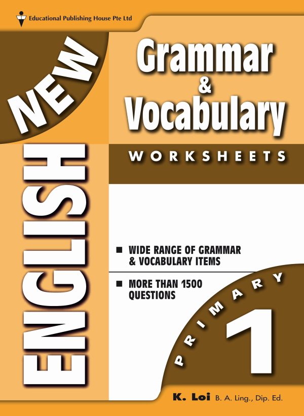 P1 New English Grammar & Vocab Worksheet