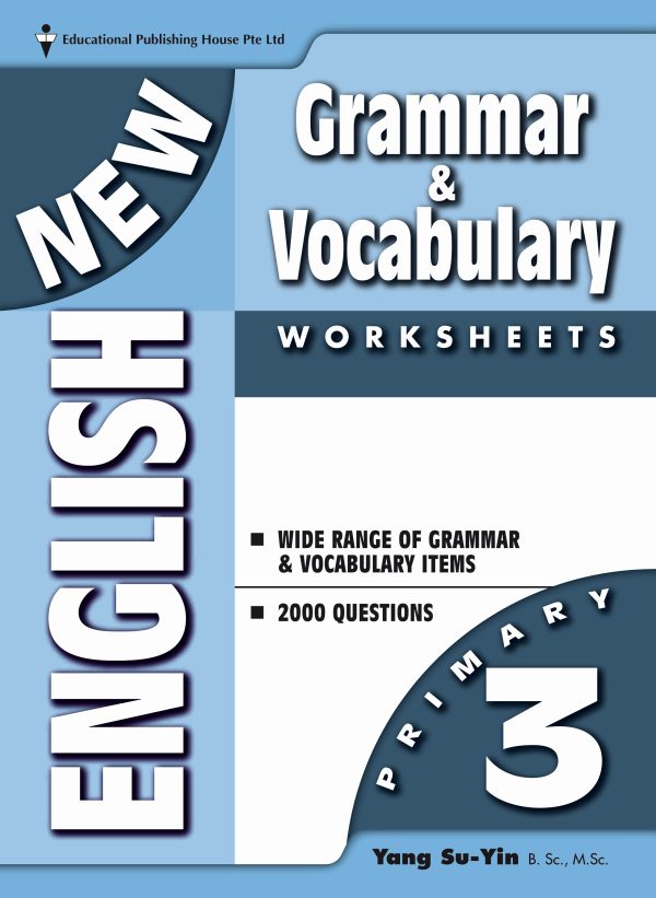 P3 New English Grammar & Vocab Worksheet