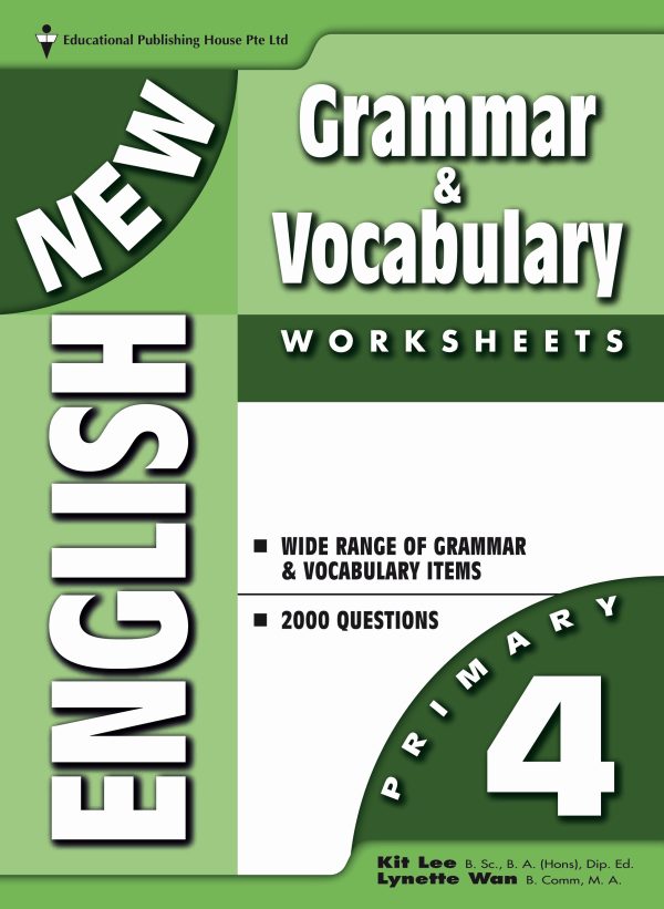 P4 New English Grammar & Vocab Worksheet