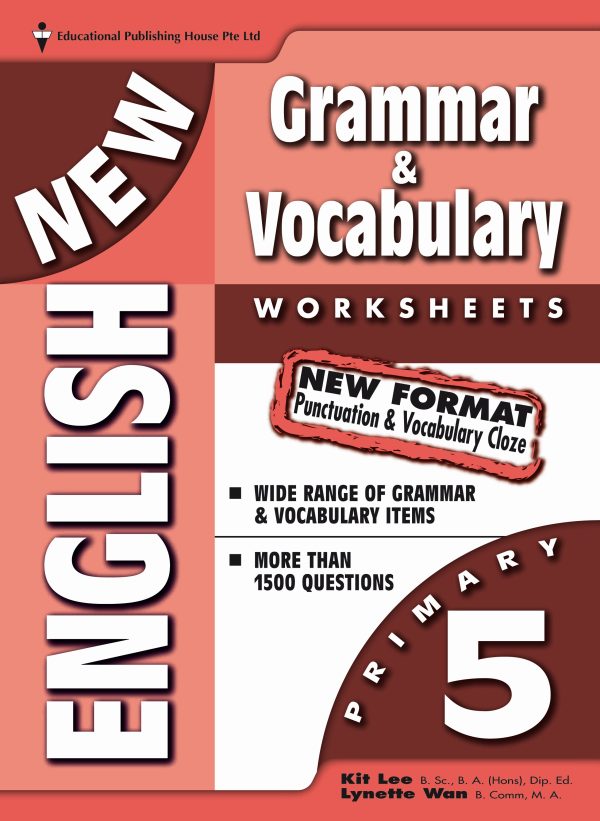 P5 New English Grammar & Vocab Worksheet