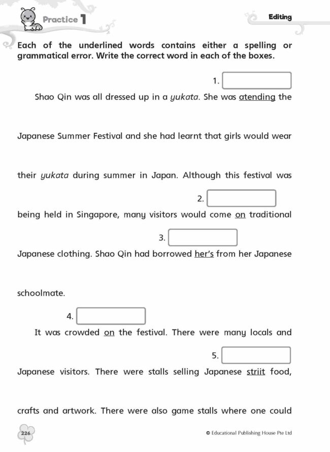 (SG) P3 Complete Pract Bk Grammar,Vocab&Compr (3ED) - Image 3