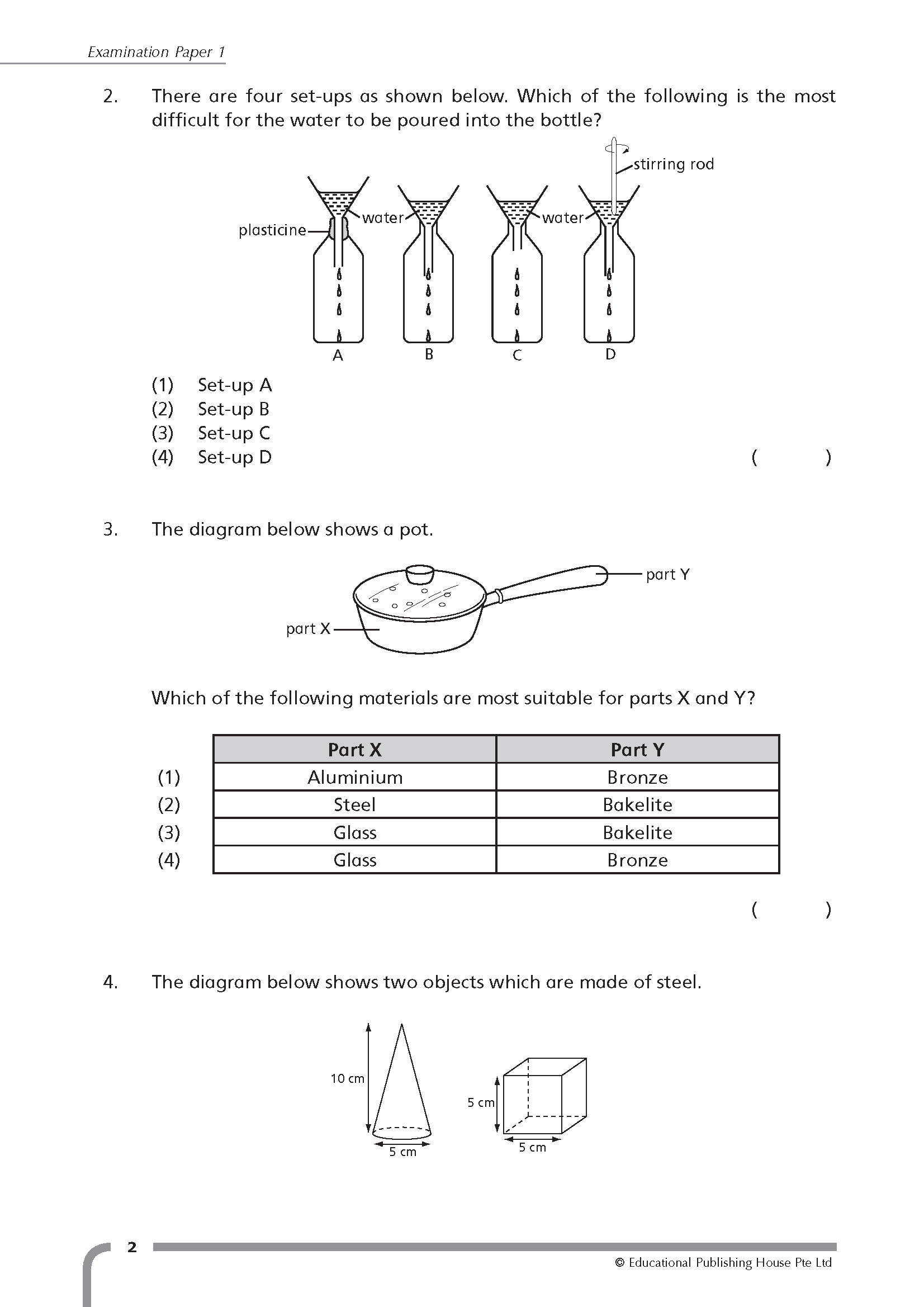 P5 TOP Science Examination Papers (Revised) P5 TOP Science Examination Papers (Revised)