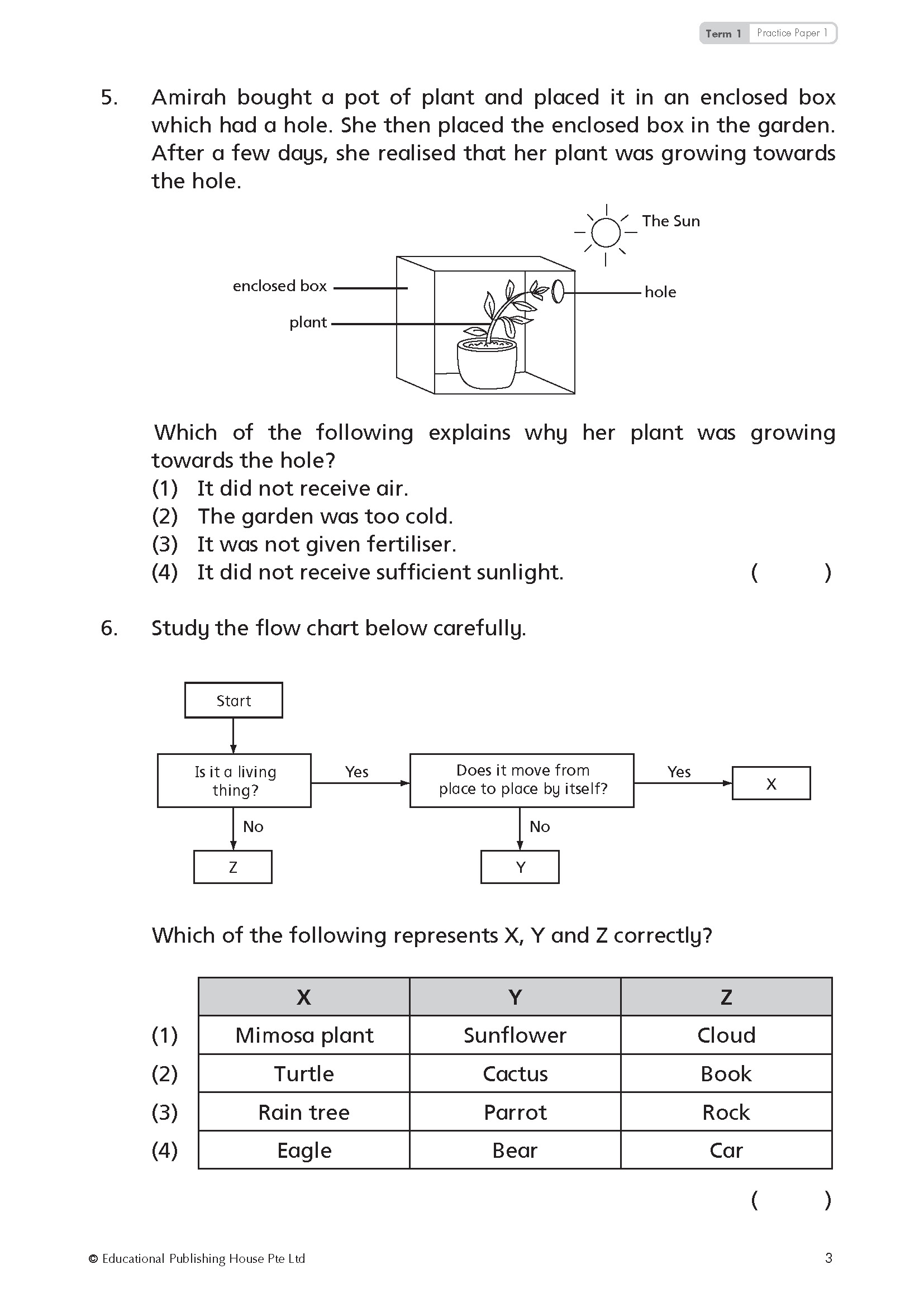 P3 TOP Science Practice Papers (4ED) P3 TOP Science Practice Papers (4ED)
