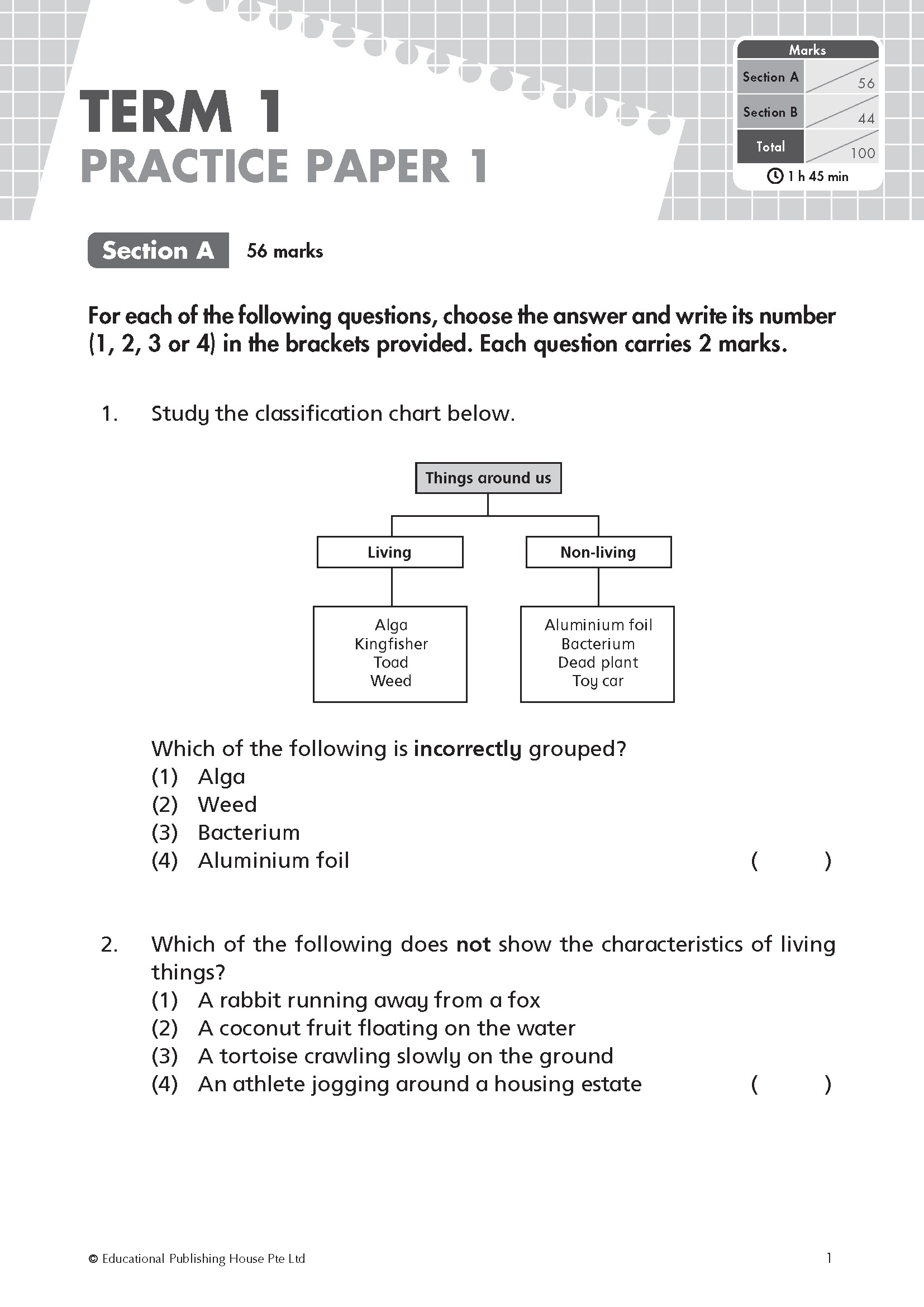 P4 TOP Science Practice Papers (4ED) P4 TOP Science Practice Papers (4ED)