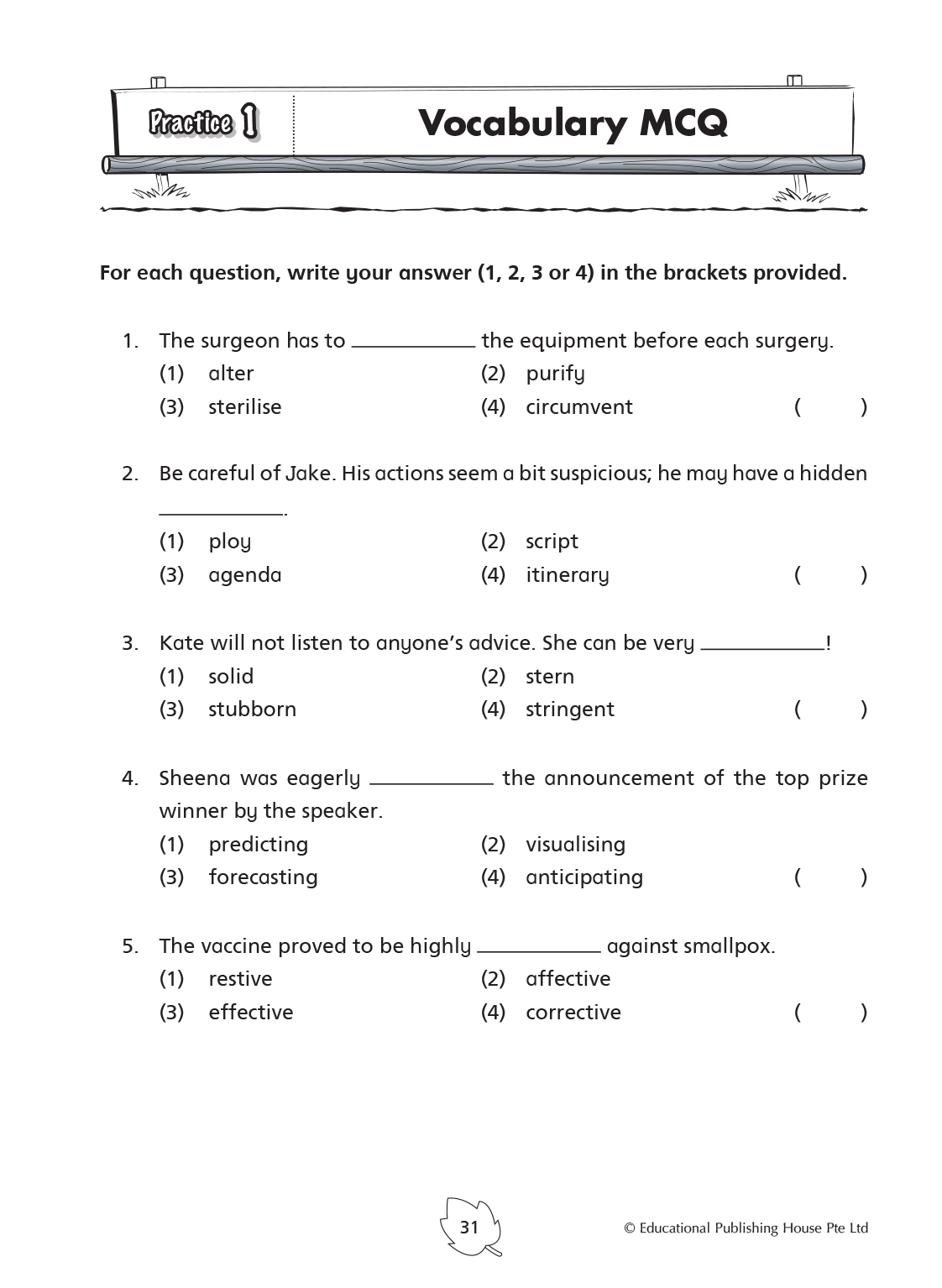 P5 English Practice 1000+ -2ED