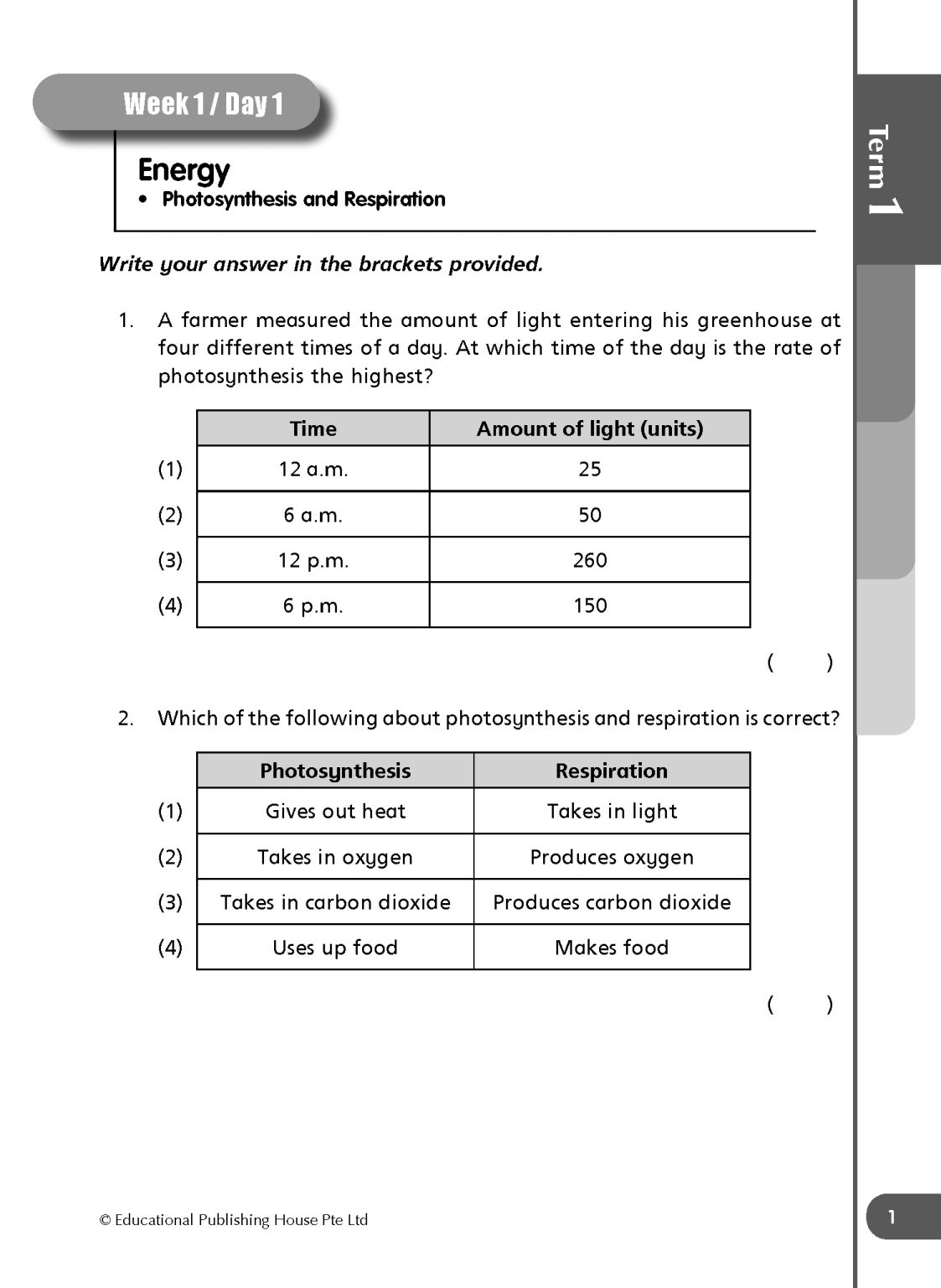 P6 Daily Dose of Science (4ED)
