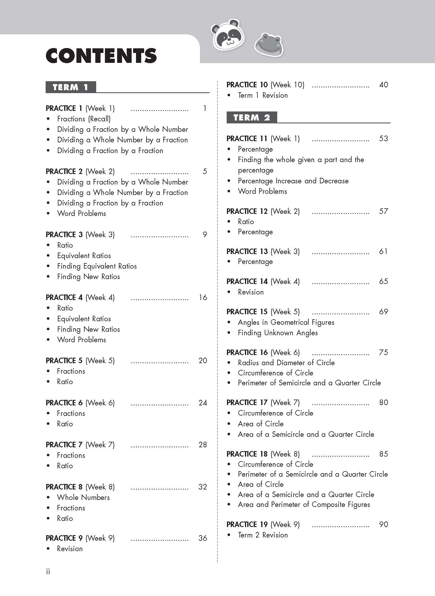 P6 Maths Weekly Revision (4ED)