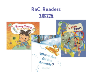 【 母親節 英文圖書優惠】RaC Readers 跨課程英語圖書 3本7折